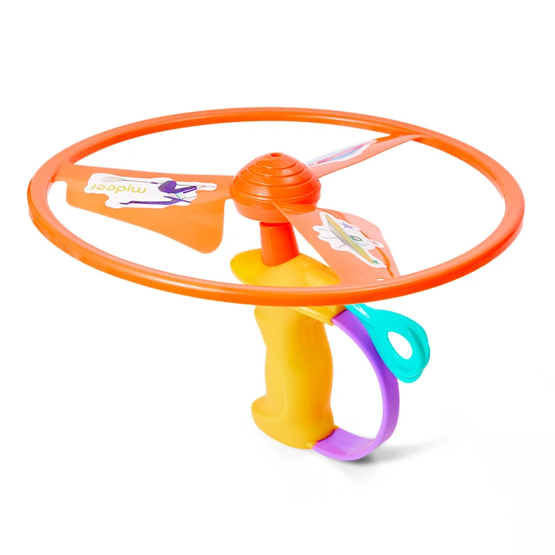 mideer MD1536 Hand-Pull Flying Propeller Toy Bamboo Dragonfly