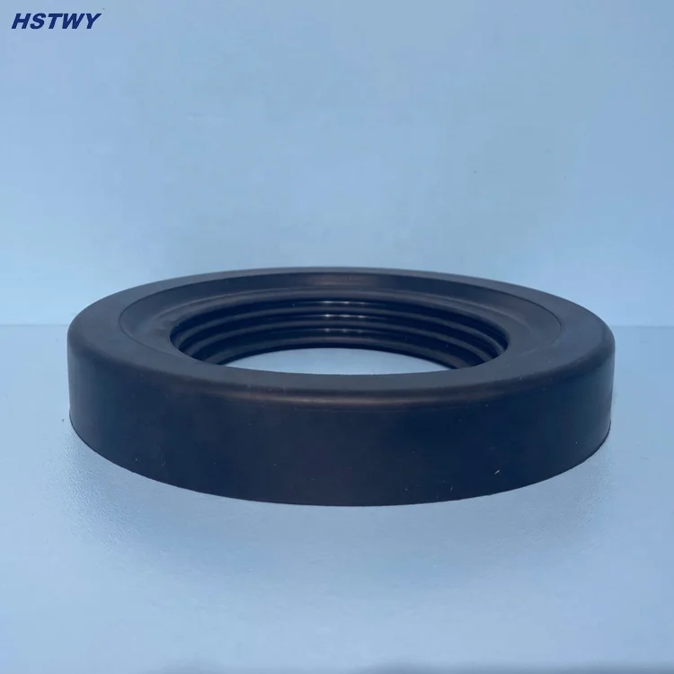 HT117 Toilet Thickened Straight Tube Rubber Gasket Sealing Ring  Odor-proof and leak-proof
