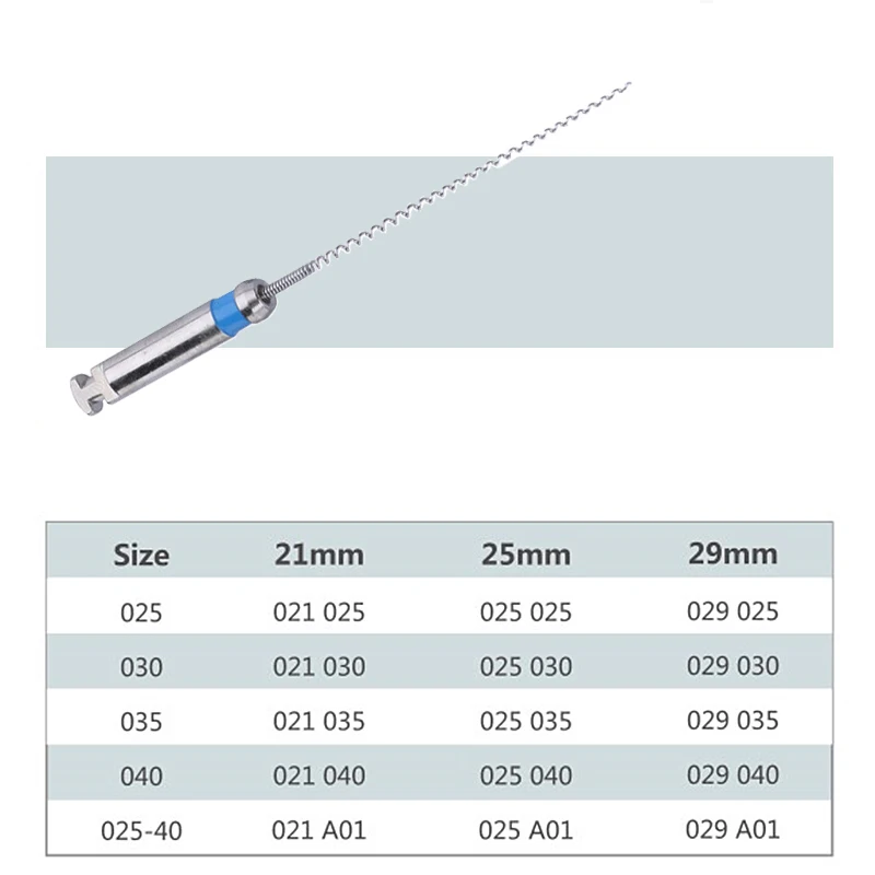 Dental Endodontic Root Canal Files Dental Paste Carriers Oral Treatment Equipments