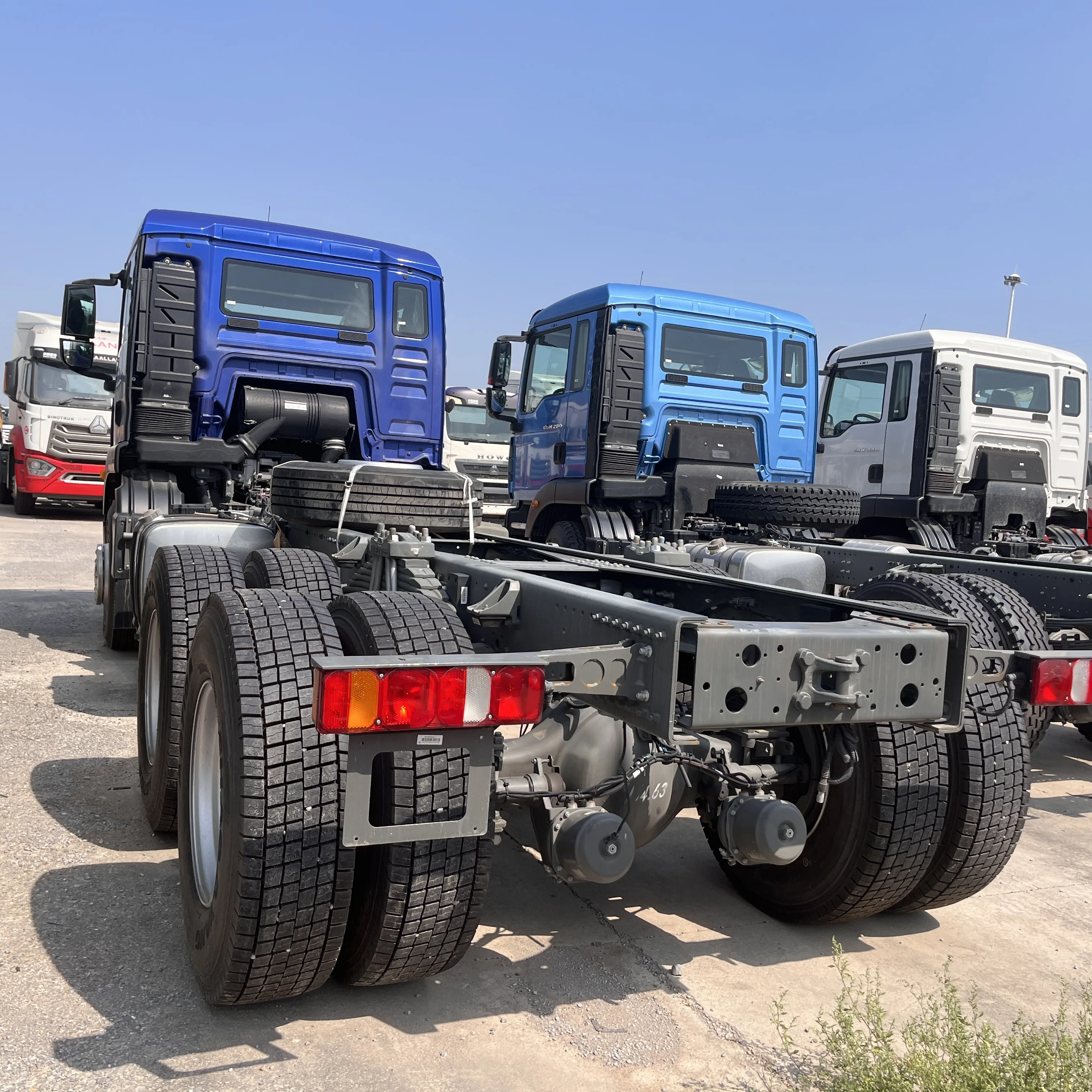 Howo 6X4 Sitrak C7H Tractor Head Truck Wheel Tractor Trucks New 2023