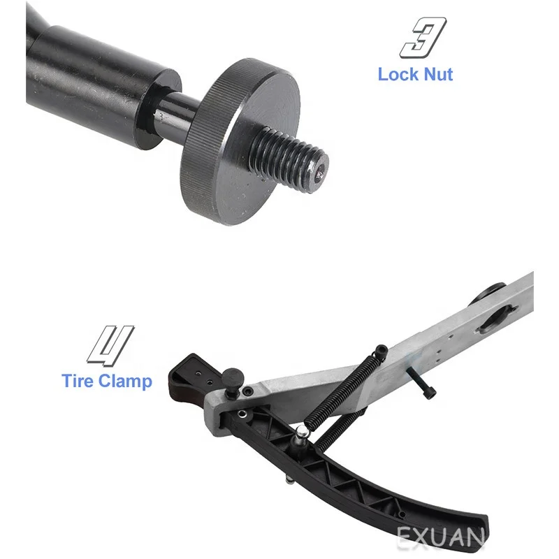 Professional factory wheel balancing machine clamp tire clamp motorcycle adapter kit