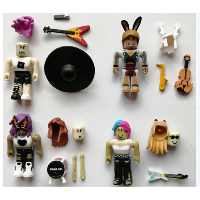 6cm Building blocks doll collection doll Action Figures Robloxsed virtual world Game Mini figures toy for Kids Adults