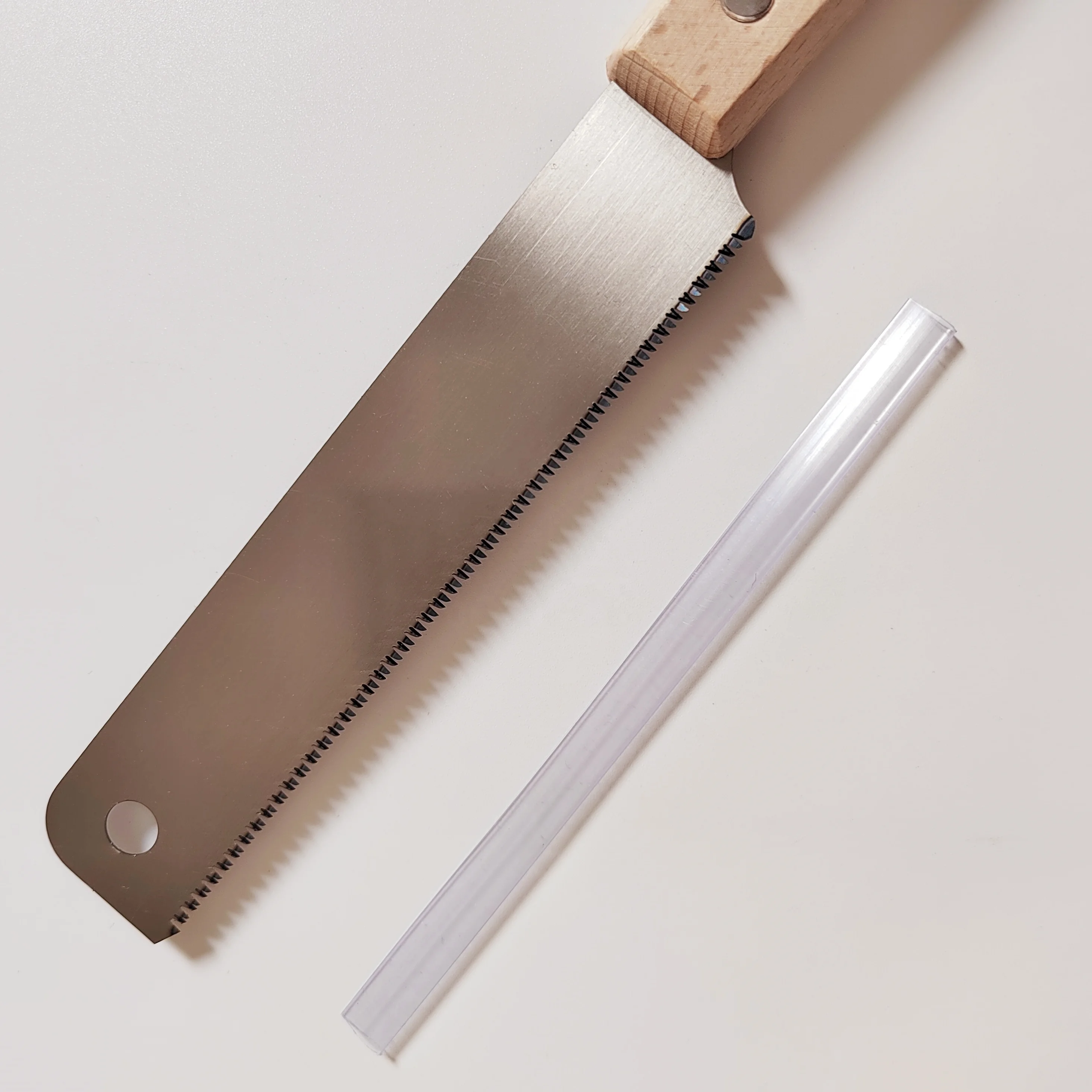 Premium SK5 Blade Japanese Style Mini Hand Saw Pull Saw for Flexible Woodworking Cutting Tools  17 TPI Cross Cut Rip Cut