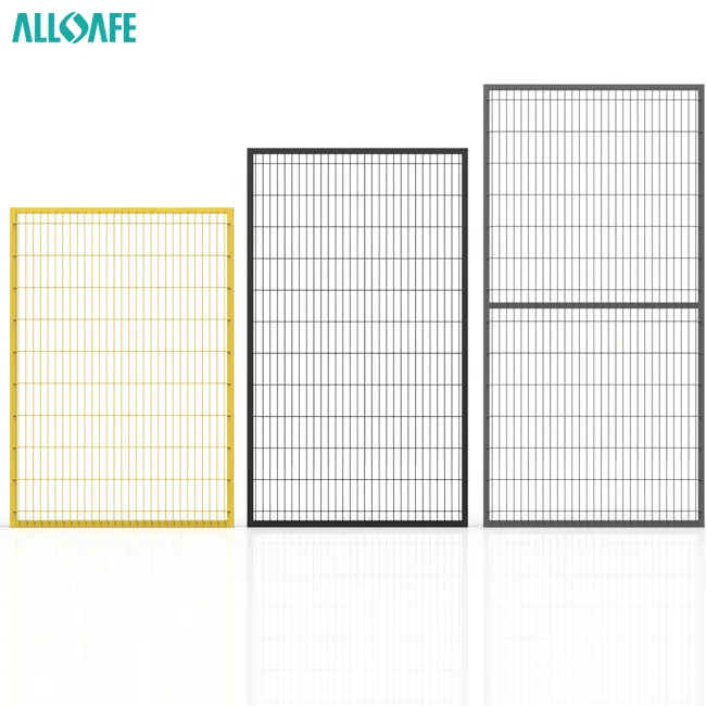 Robot protecting safety guarding fence Iron wire mesh fence panel