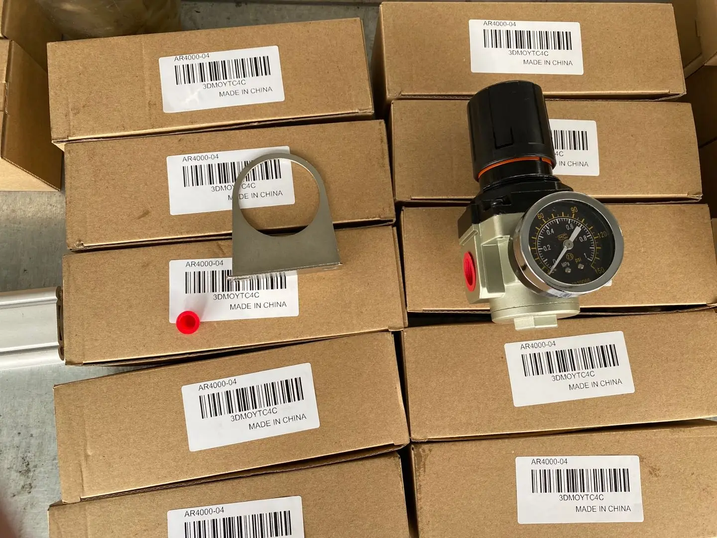 SMC type AR4000-04 1/2 Inch  Pneumatic source Treatment units air pressure Regulator