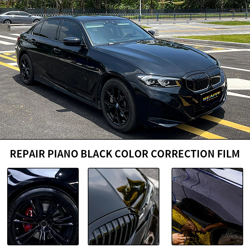 Hot Sale Colored Color Change Film Car Wrap Vinyl Chrome Film Pvc Air Free Bubble Piano Black For Car