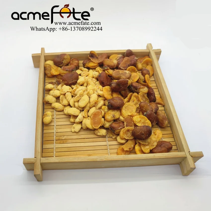 Crispy Peeled Fried Coated Broad Beans Baked Flavored Fava Beans Beans Snacks