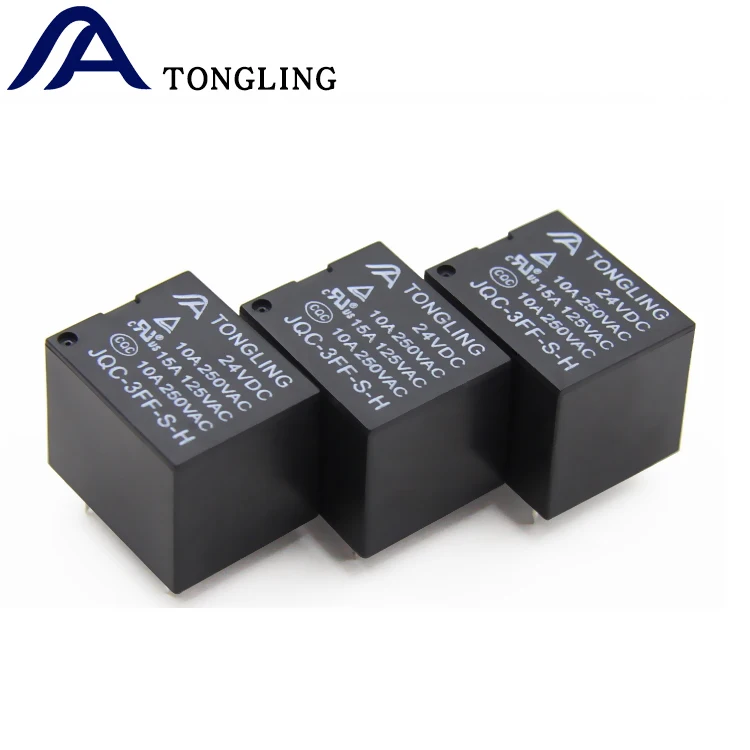  TONGLING JQC-3FF(T73) Реле 4 Pin 24V 220V 10a Gps