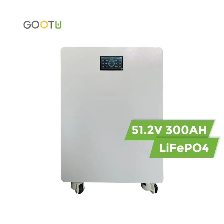 Gootu Energy Storage Batterie Lithium 15Kwh 51.2V 300Ah Bms 48V Lifepo4 Lithium Solar Battery 15Kwh With Wheels