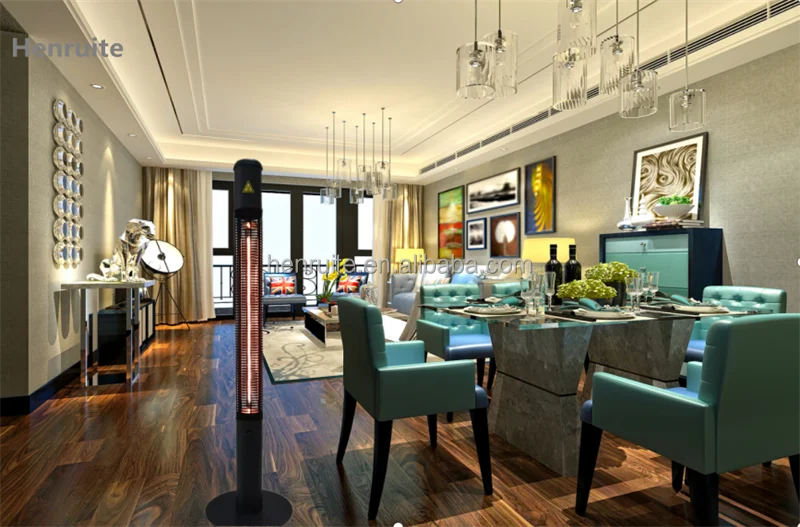 Quickly heating Garden Electric Heaters Stand Outdoor Heater Patio Heater