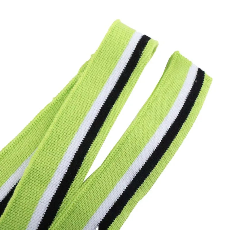 Polo Shirt Multi-Color Knit Striped Flat Collar Adult Lapel t-Shirt Finished Collar Cotton Flat Cuff Neckline