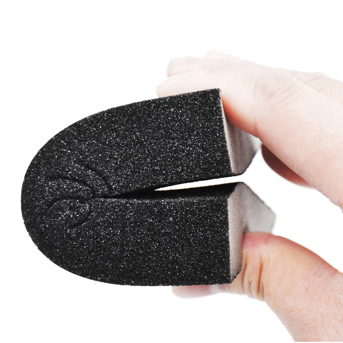 High density aluminum oxide wet dry sanding sponge block flexible abrasive sanding block angled drywall