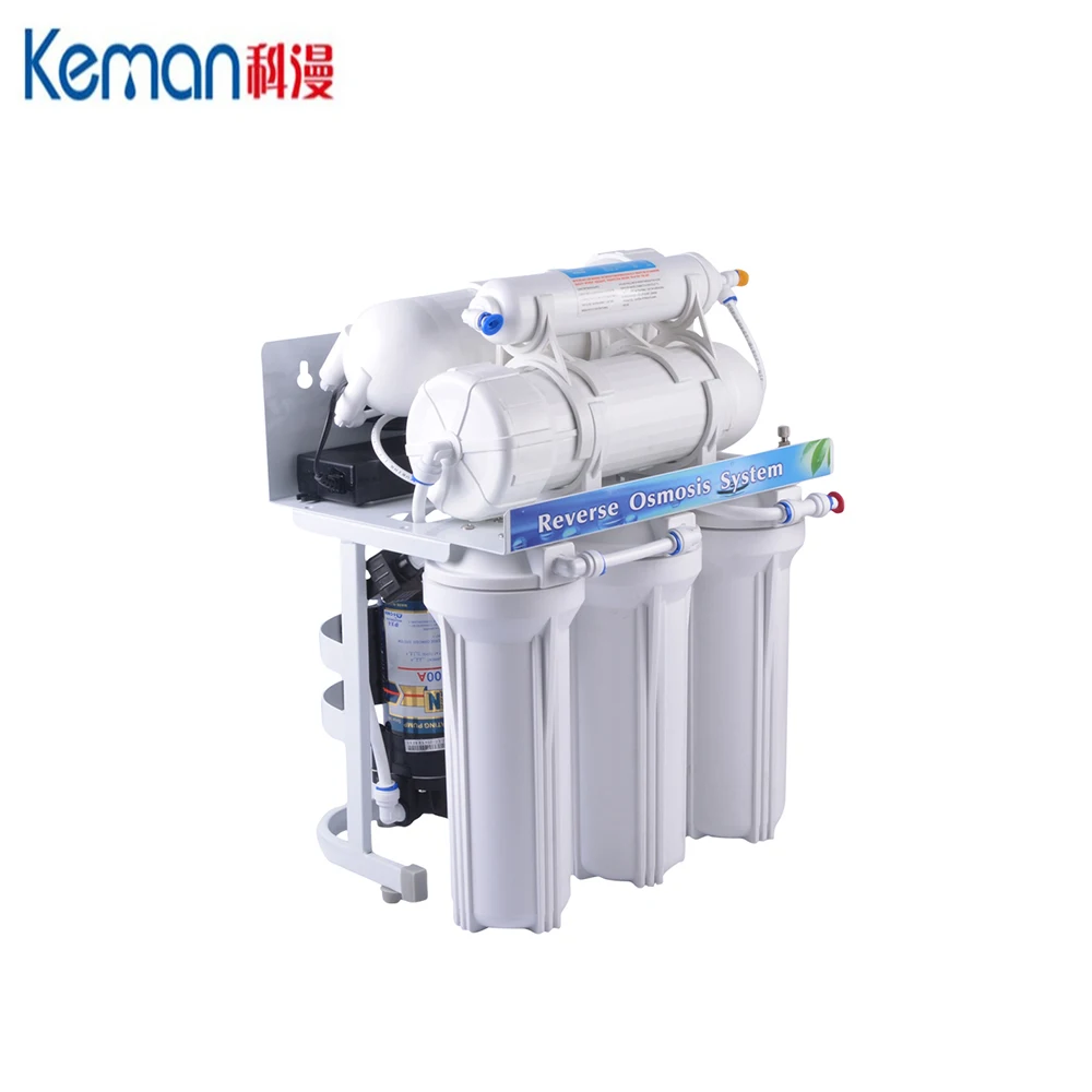 Wholesale direct pipe tankless alkaline household ro 5 stages under sink water purifier