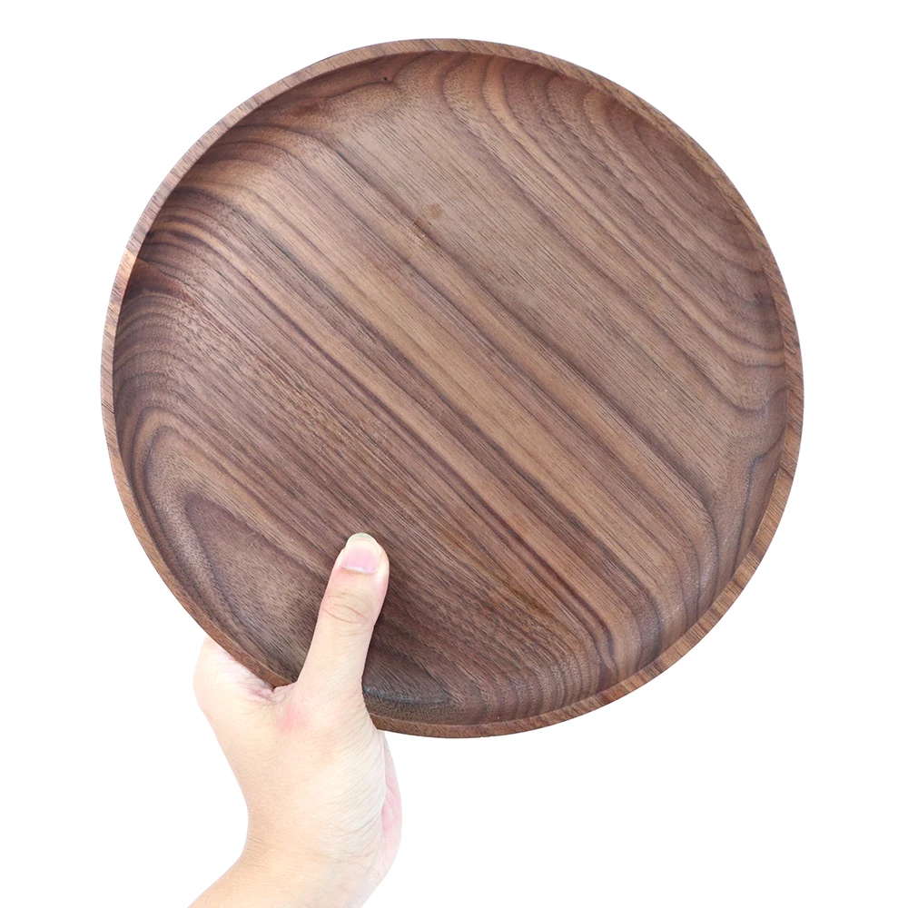 Modern art  Phuket Acacia Wood Plates wooden serving  tray are perfect to make that dining