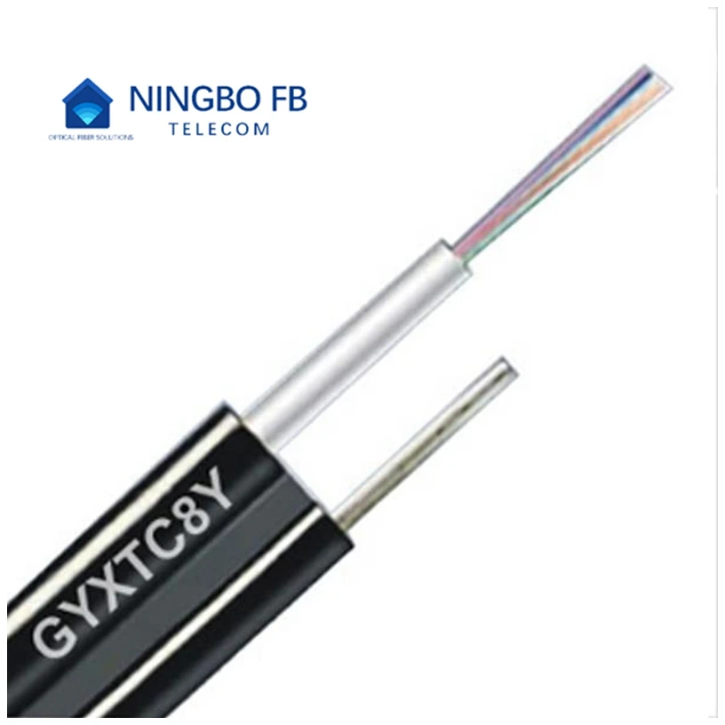 GYTC8Y optical fiber cables supplier Figure 8 Cable Self Supporting Aerial Outdoor drop cable Armored Single Mode price