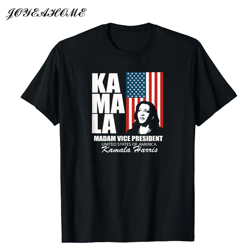 Футболка Kamala Harris на заказ 2024 футболки для президентских выборов в США мужские и женские с 3D-рисунком