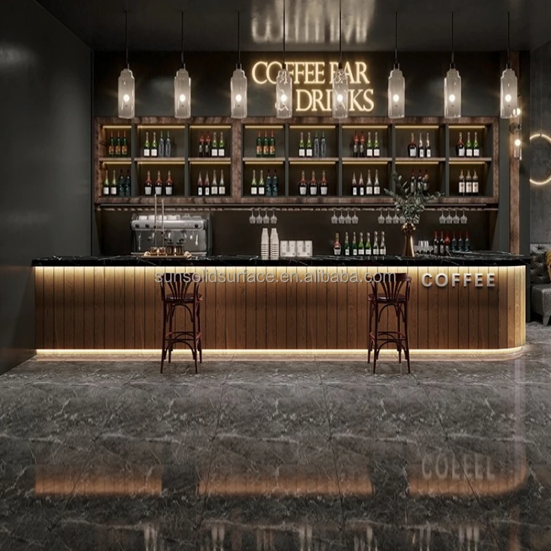 New High Quality Office Reception Desk Beauty Salon Furniture Front Desk Bar Reception Counter