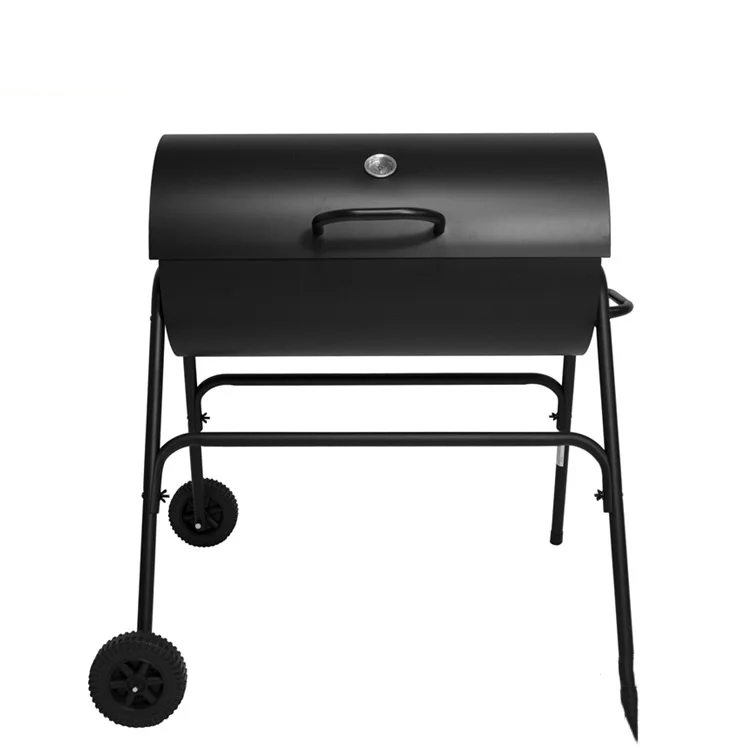 China price best quality instant foldable portability Charcoal BBQ Grill Offset Smoker with Side Table