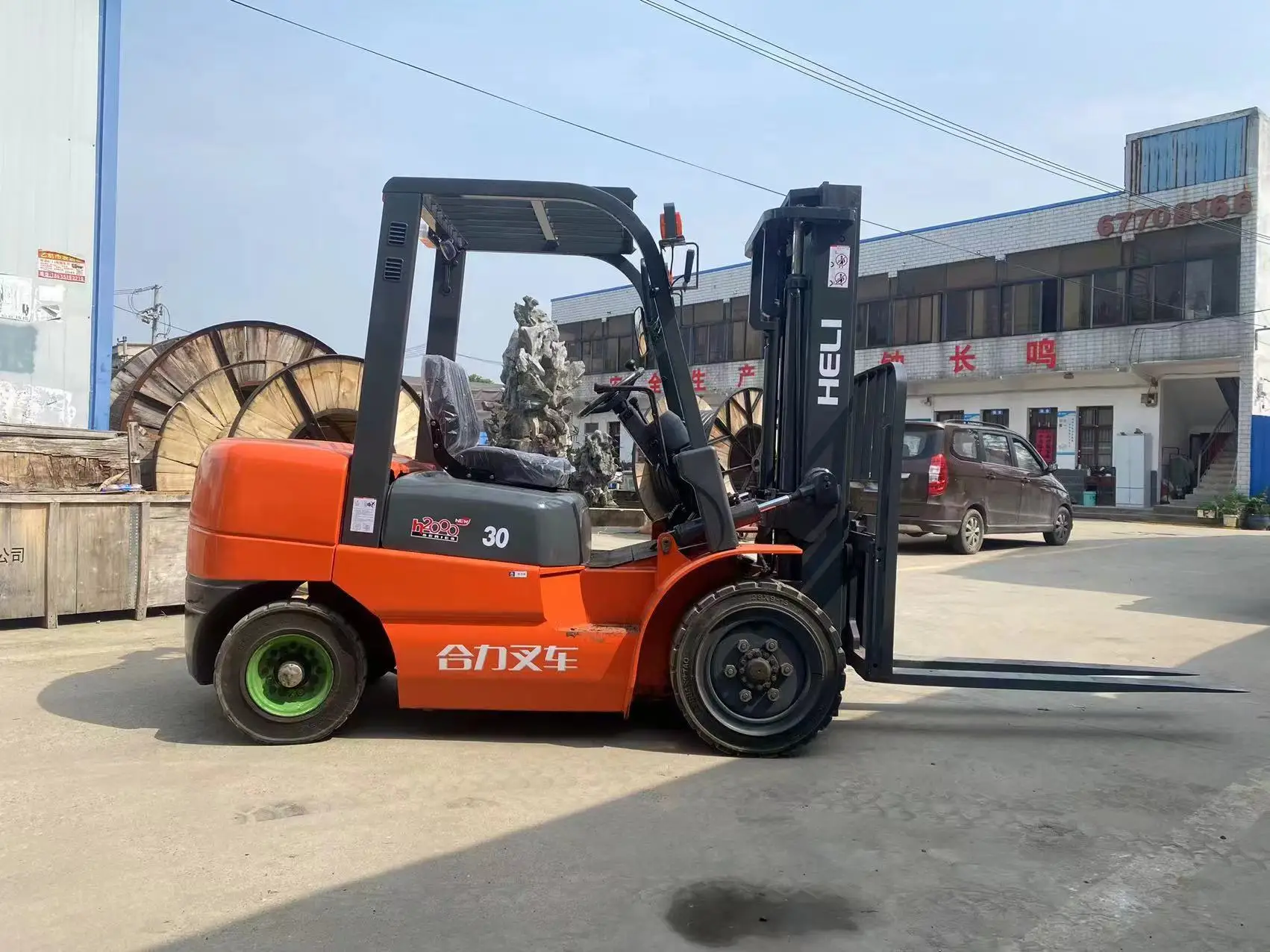 High Quality 3T low working hours USED Forklift HELI CPCD30 CPCD50 good condition used Forklift Truck second hand forklift HOT