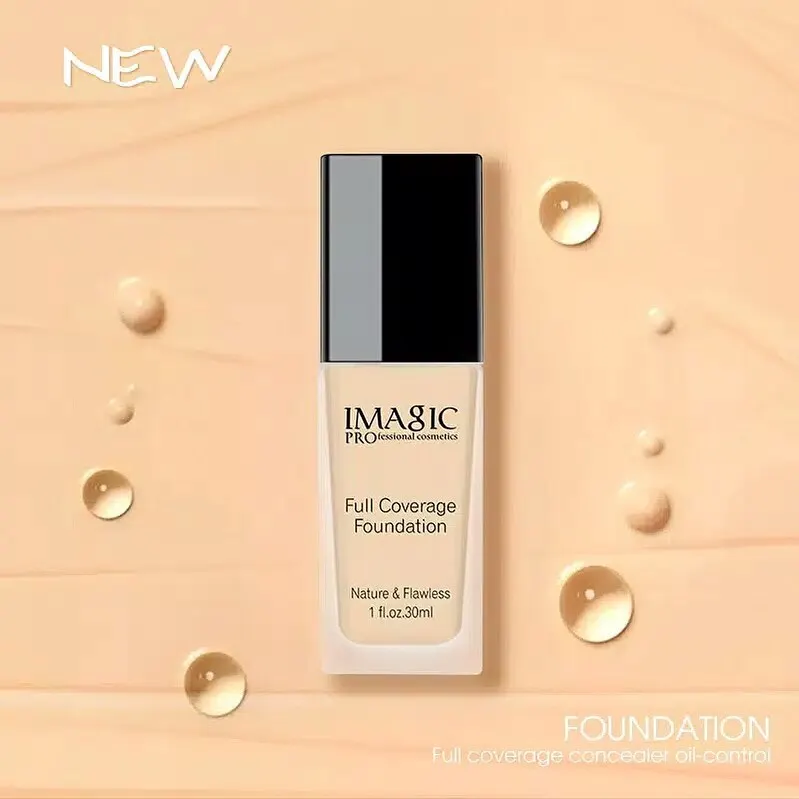 IMAGIC Newly High End Makeup Light Style Liquid Foundation For Face With 5 Colors Option