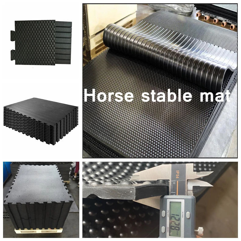 Hot sale livestock equipment agricultural rubber mat  for cows / horses /cattle/ goats stall / stable/cubicle