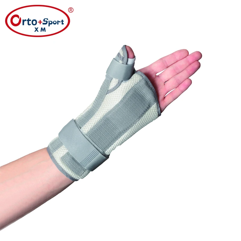 Custom Medical Breathable Hand Wrist Brace Orthopedic Adjustable Wrist Support With Thumb
