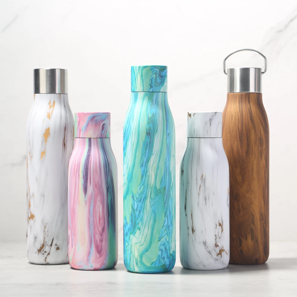 500ml New Stainless Steel  Gym Water Bottles Design Eco-Friendly Iron Flask Sports Water Bottle