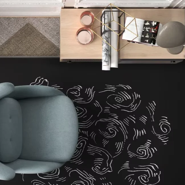 Kaili Wilton Indoor Waterproof Woven Wool Area Rug Great Design Home Living Room Bed Hotel Praying Picnic-Hot Sell Product