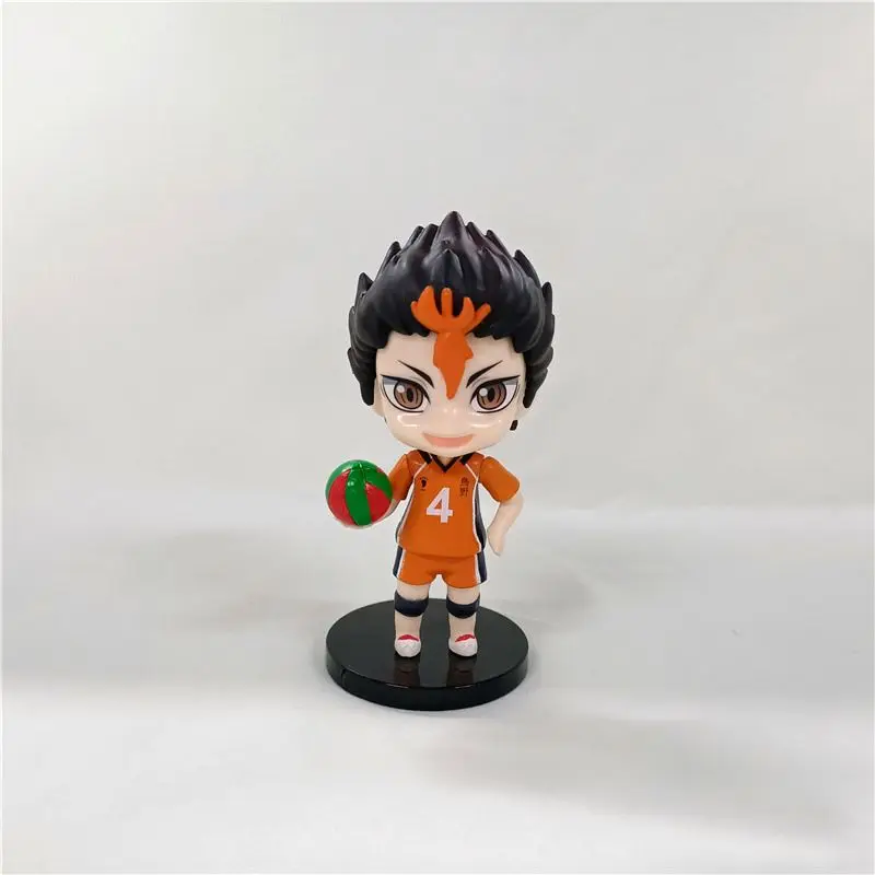 8pcs/set Haikyuu Anime Figure Kenma Kozume Shoyo Hinata Action Figure