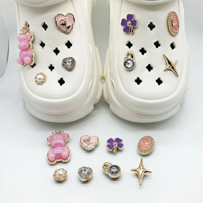 resin charm decorative product for rubber shoe decoration shoe chains decoration for shoes