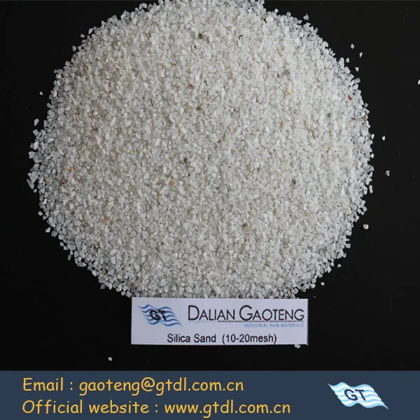 High purity silica sand for float glass