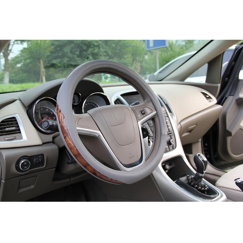 
Widely Used Superior Quality Designer Set Leather Steering Wheel Cover 