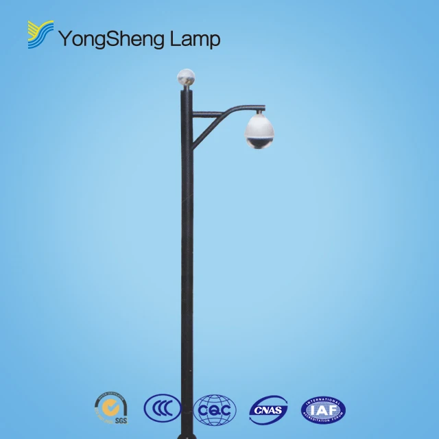 6.5 6meter 8meter Galvanized Traffic and Telescopic cctv Camera Monitor Mast Steel Pole