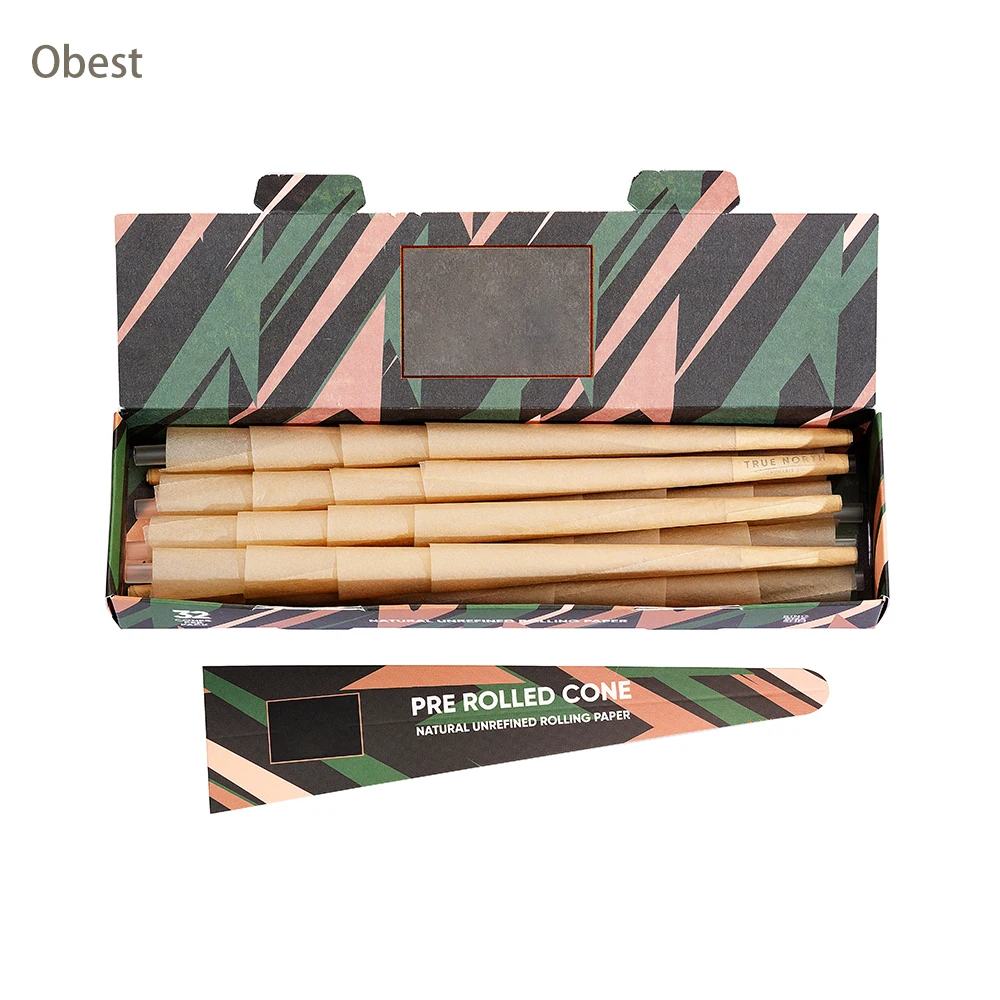 ORGANIC CONES KING SIZE PRE-ROLLED CONES MADE OF ORGANIC HEMP 1 BOX 1000 100 10 Pack