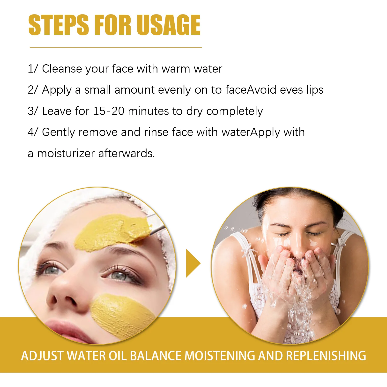 Private label bentonite face mask black head remover anti acne moisturizingi turmeric clay mack