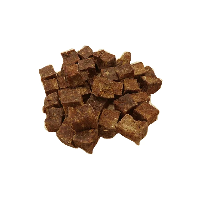Hot sale baking dog food treats meat venison cube from Japan