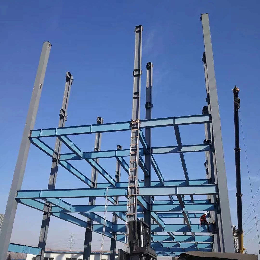 Конкурентоспособная цена стальной навес для коров строительный производитель сборных стальных