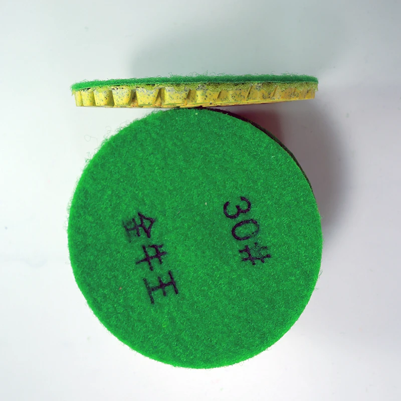 Diamond sponge polishing pad Concrete Grinding for Machine 4 step polishing pad Concrete Diamond Grinding foam polishing pad