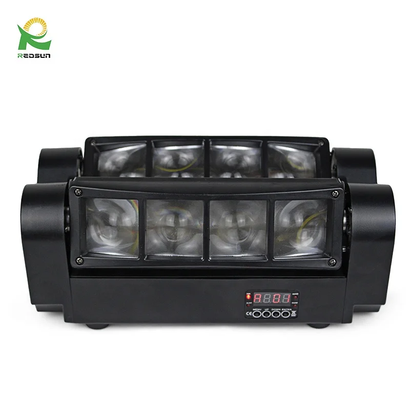 Redsun dj эффект света светодиодный мини-паук движущийся свет для ночного