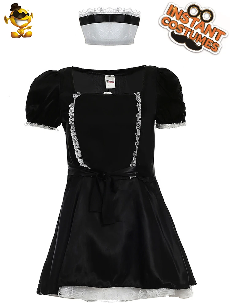 Wholesale  beautiful Maid halloween Role Play Clothing Cosplay Maid Costume For Adult Women