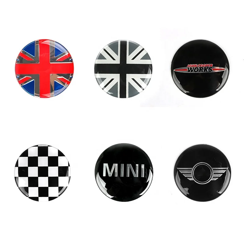 Union Jack For Mini Cooper R55 R56 R60 R61 F54 F55 F56 F60 One S JCW Wheel Center Hub Hubcaps Cover Shell Case Car