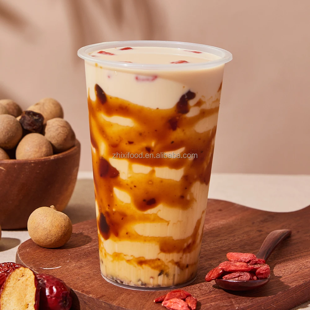 1kg Guangxi Longan Red Date Goji Berry Tea Sauce/Tea Jam for Autumn or Winter Bubble Tea Shop Special