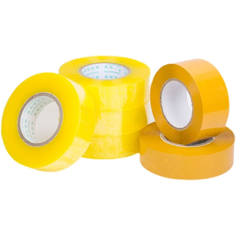 Custom Transparent  Bopp Jumbo Roll strong bearing capacity adhesive tapes packing tapes
