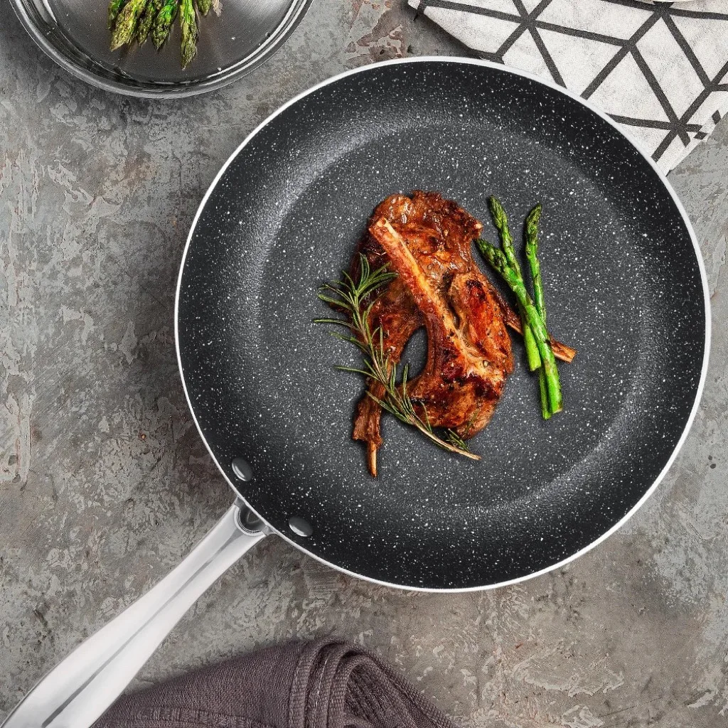 High Quality 10 Inch Non-Stick Pans Granite Wok Pan Non-stick With Cheap Price