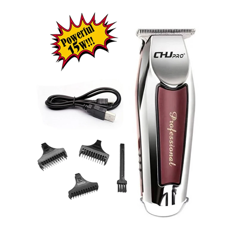 Factory direct sales hair trimmer cordless rechargeable men electric hair clipper hair trimmer cordless men