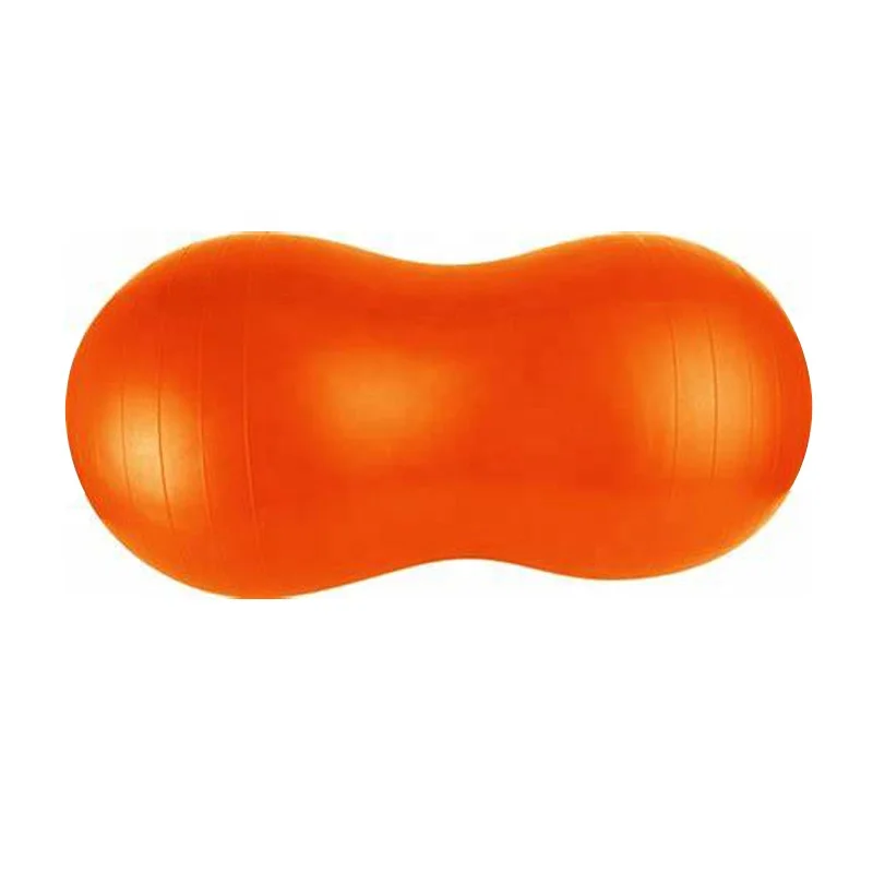 
Pvc Material Purple Fitness Peanut Shape Pilates Yoga Ball 