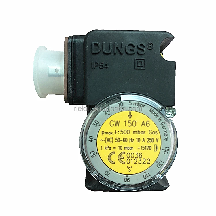 DOWSON/DUNGS GW3A6/GW10A6 GW50A6/GW150A6 Gas Low Pressure Switch Factory Direct Sale For Industrial GAS/Oil Burner Spare Parts