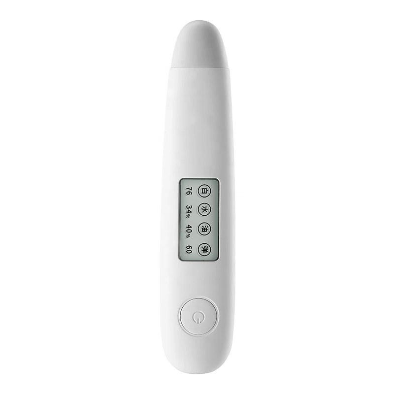 portable  digital skin tester water oil white softness high accuracy electric skin analyzer tester M-6602