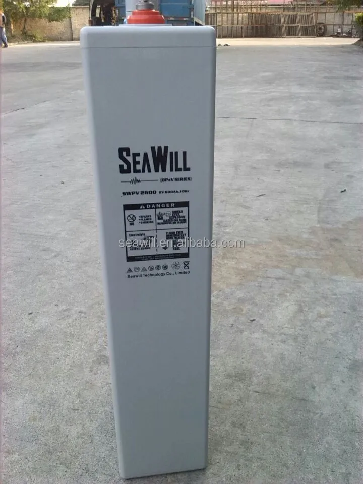 Rechargeable Deep Cycle Sealed Lead Acid OPzV battery 2v 250Ah