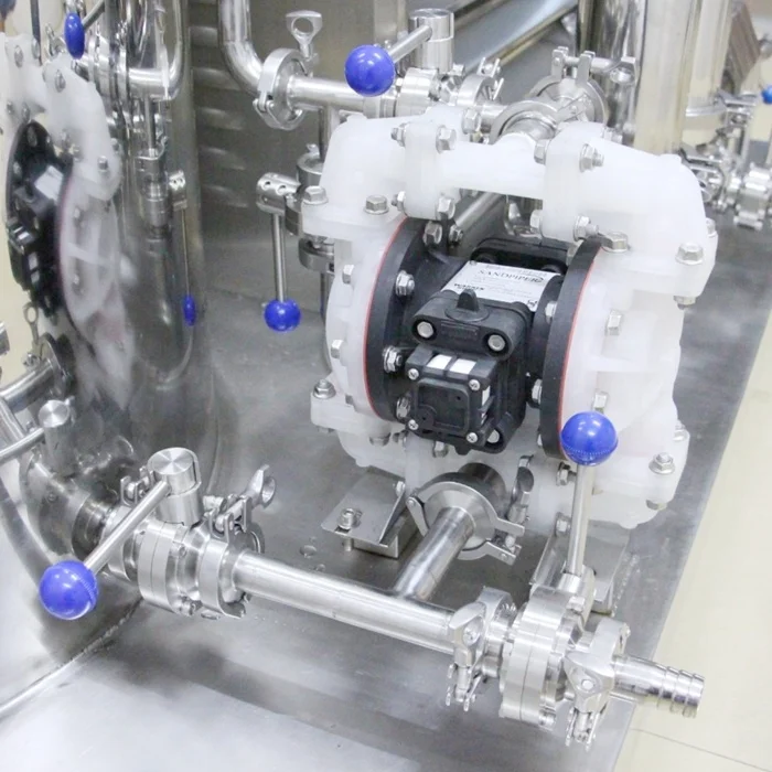 factory price 100L perfume mixing machine perfume production mixer blending tank with filter